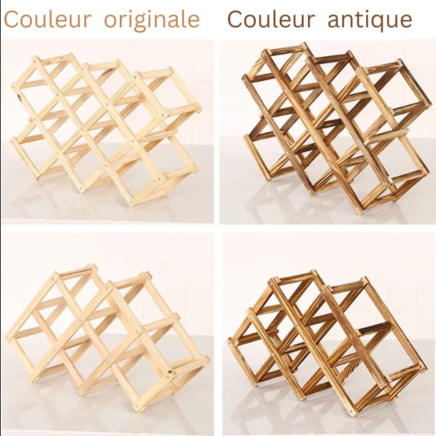 BoiséLuxe™ | Casier à Vin en Bois