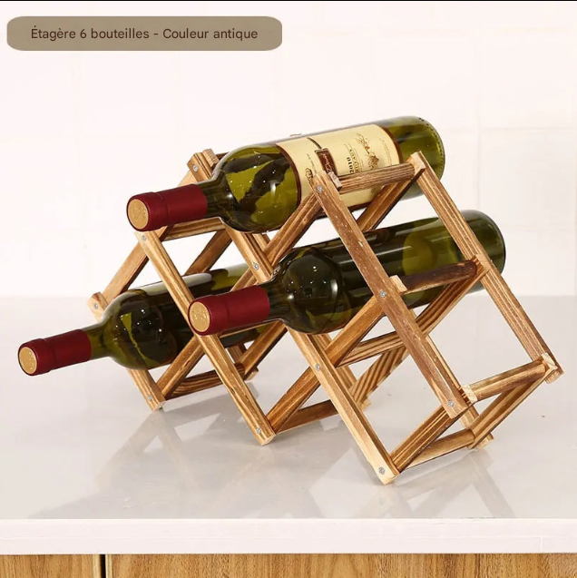 BoiséLuxe™ | Casier à Vin en Bois