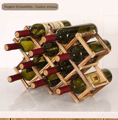 BoiséLuxe™ | Casier à Vin en Bois