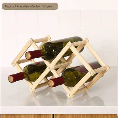 BoiséLuxe™ | Casier à Vin en Bois